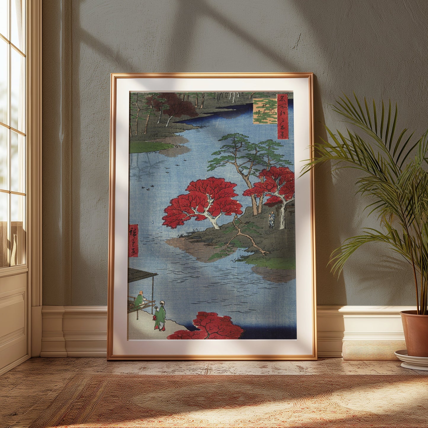Premium Poster of Traditional Japanese Landscape Print Posters