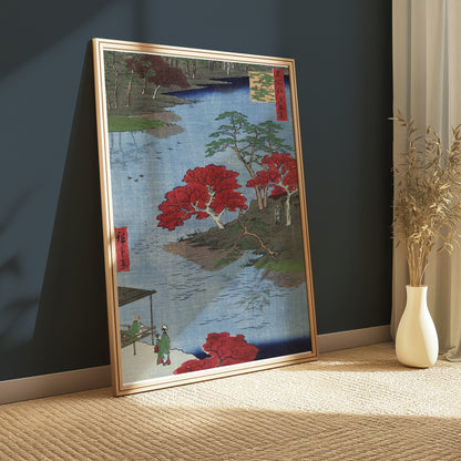 Premium Poster of Traditional Japanese Landscape Print Posters
