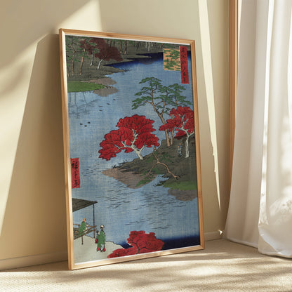 Premium Poster of Traditional Japanese Landscape Print Posters