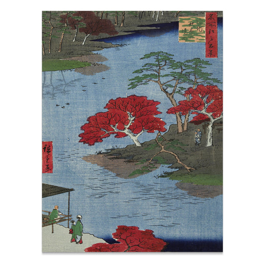 Premium Poster of Traditional Japanese Landscape Print Posters