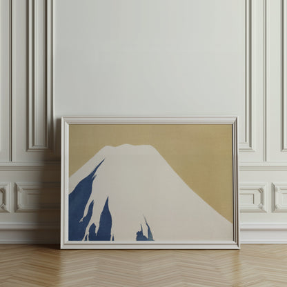 Premium Poster of Traditional Japanese Mountain Scene Art Posters