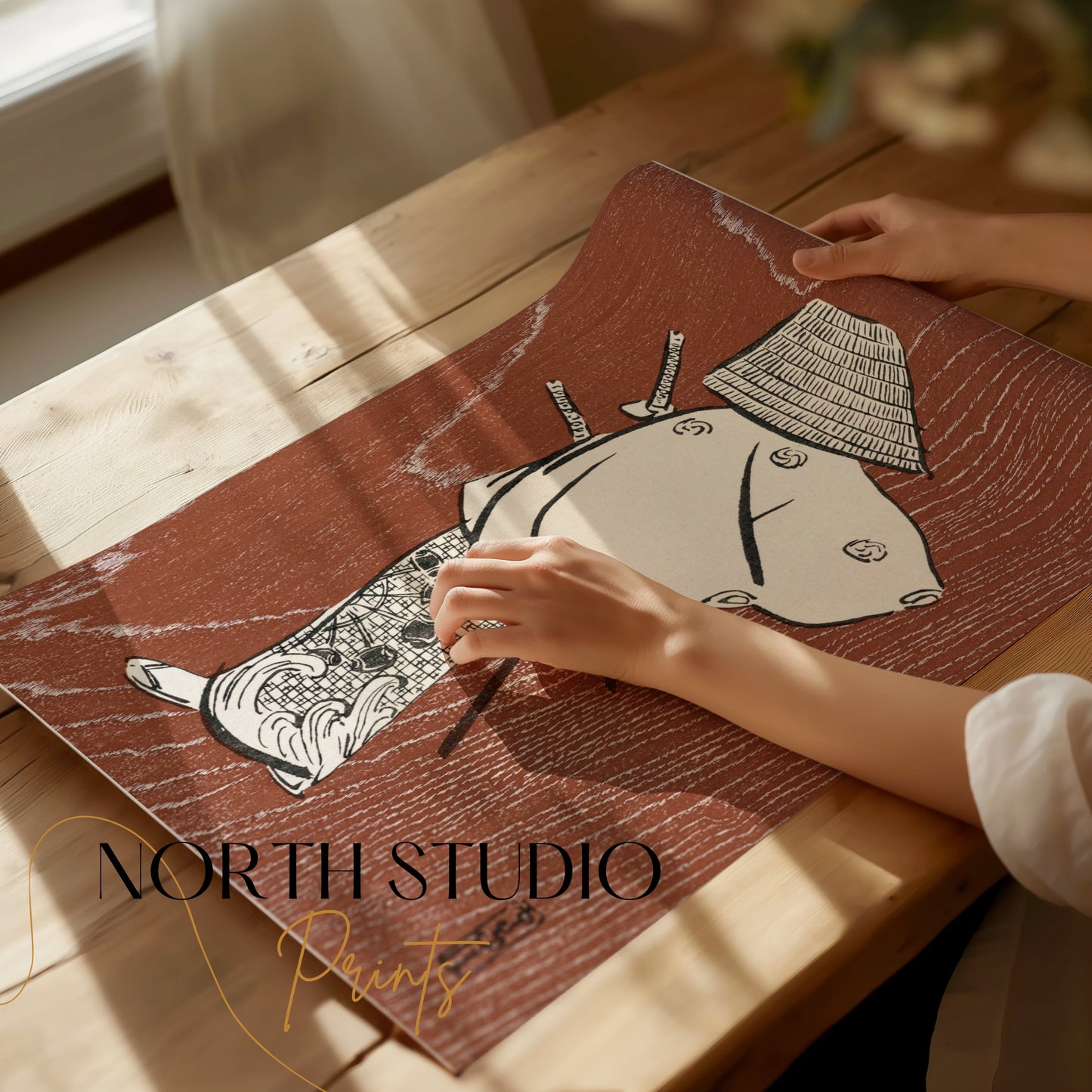 Premium Poster of Traditional Japanese Samurai Art Posters