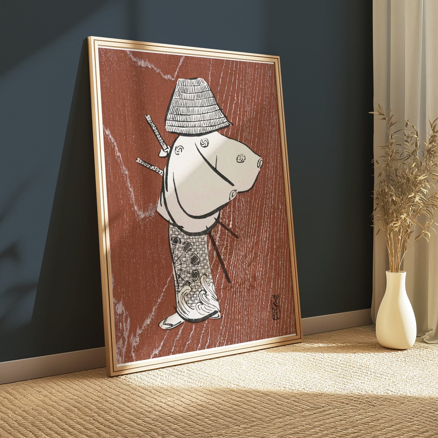 Premium Poster of Traditional Japanese Samurai Art Posters