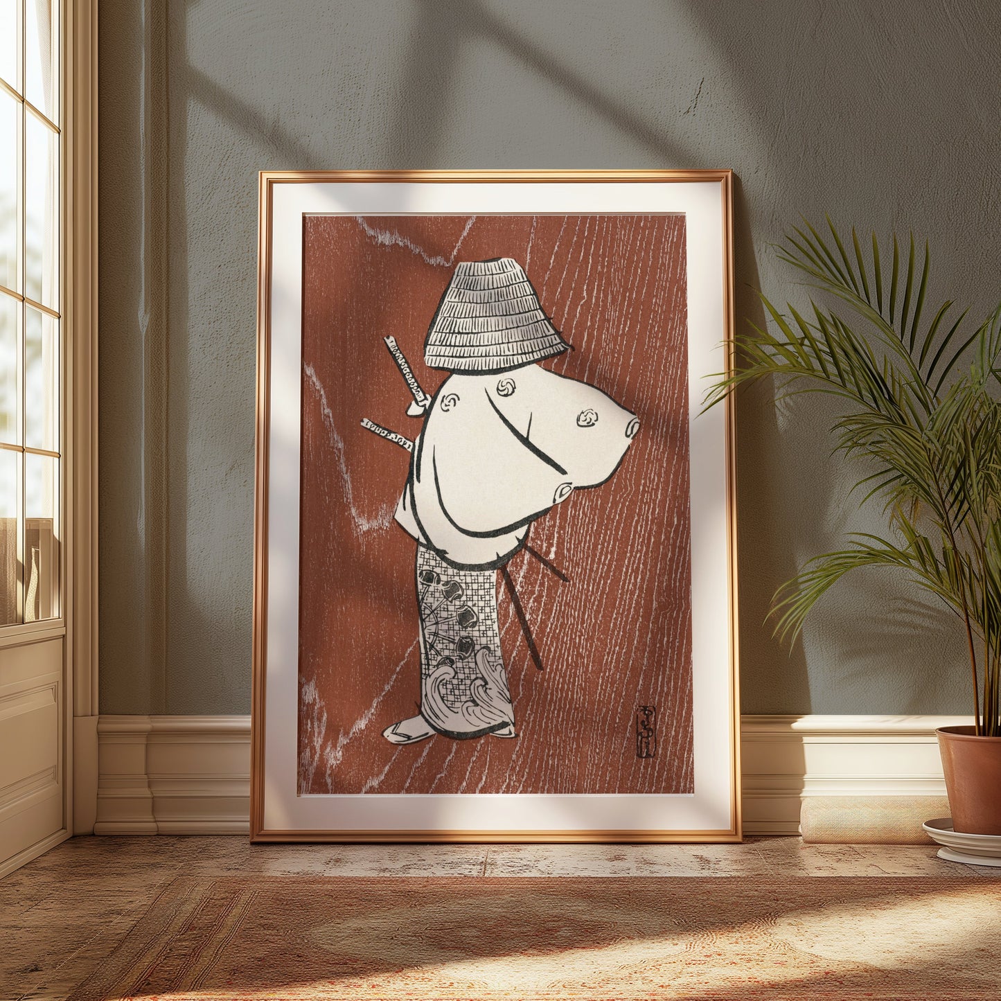 Premium Poster of Traditional Japanese Samurai Art Posters