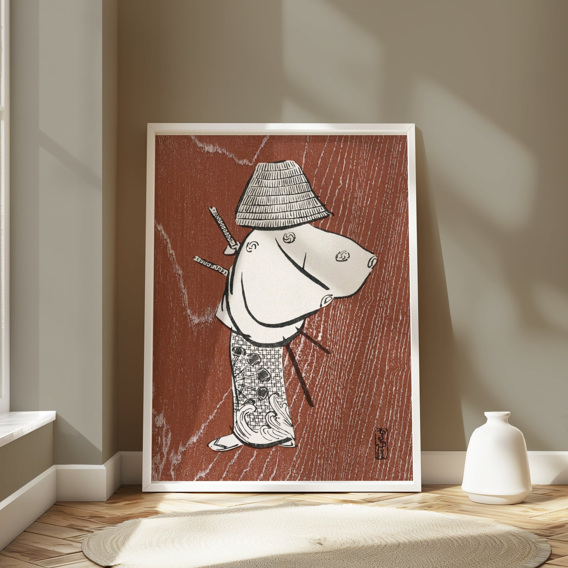 Premium Poster of Traditional Japanese Samurai Art Posters