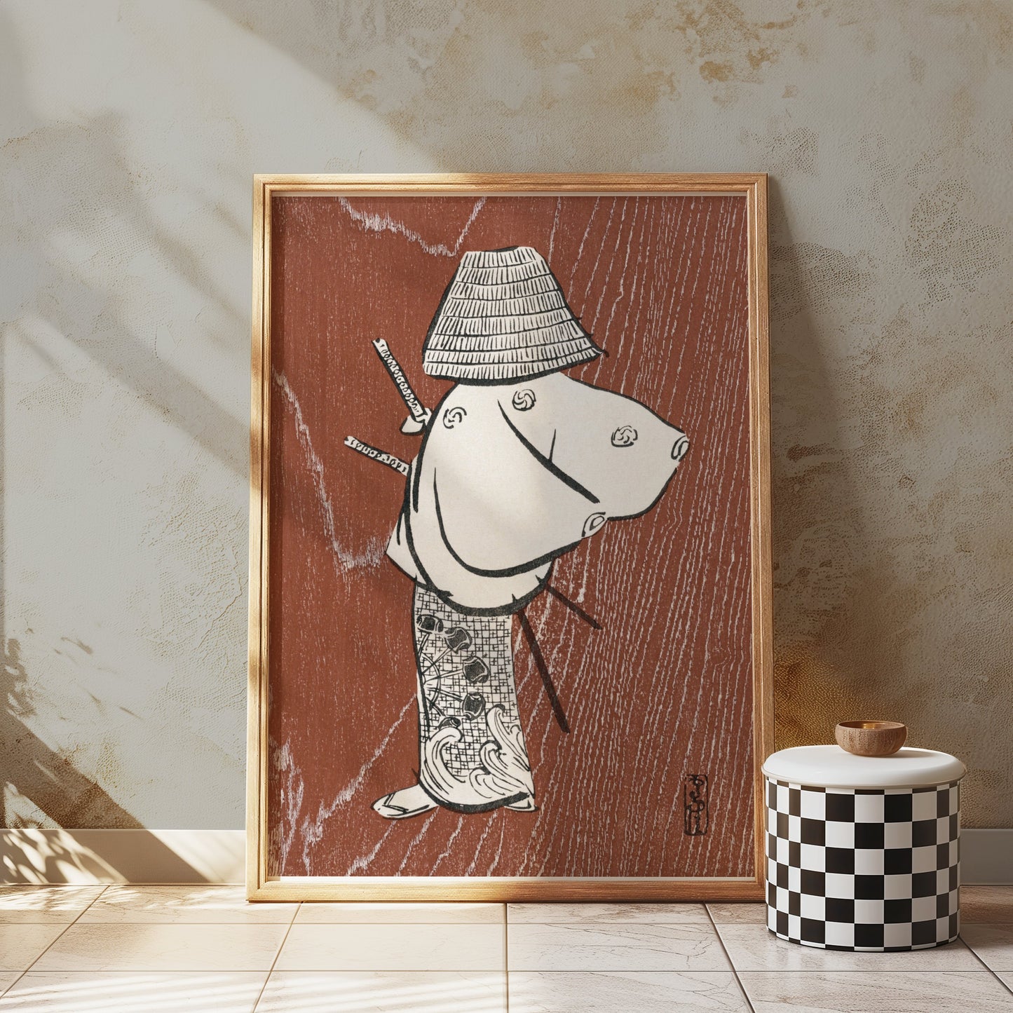 Premium Poster of Traditional Japanese Samurai Art Posters