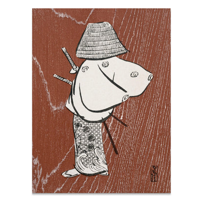 Premium Poster of Traditional Japanese Samurai Art Posters