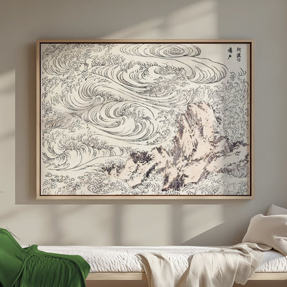 Premium Poster of Traditional Japanese Wave Art Print Posters