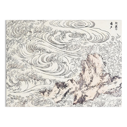 Premium Poster of Traditional Japanese Wave Art Print Posters