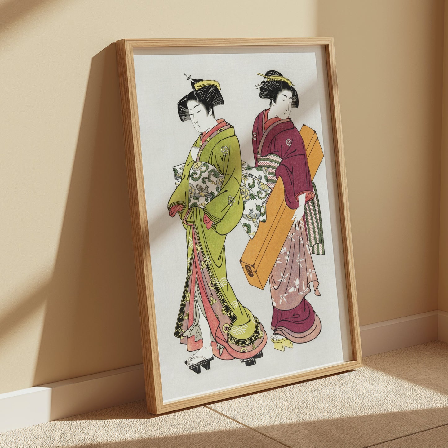 Premium Poster of Traditional Japanese Women Ukiyo-e Art Posters