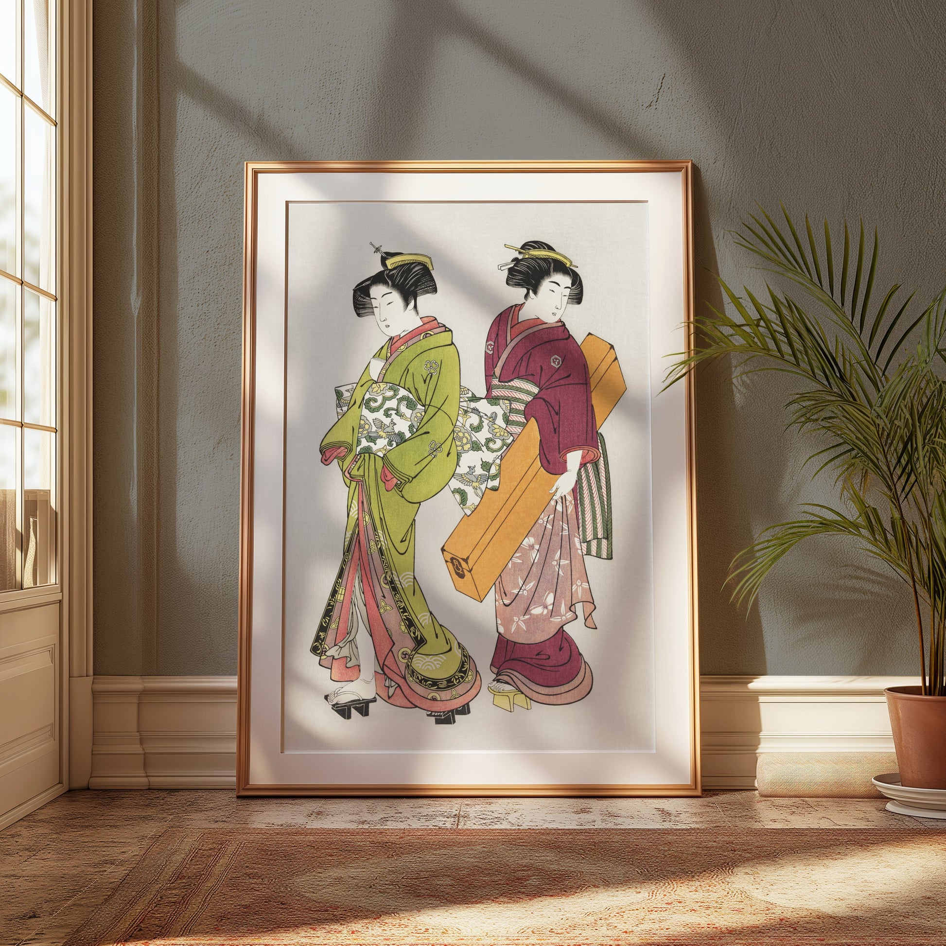 Premium Poster of Traditional Japanese Women Ukiyo-e Art Posters
