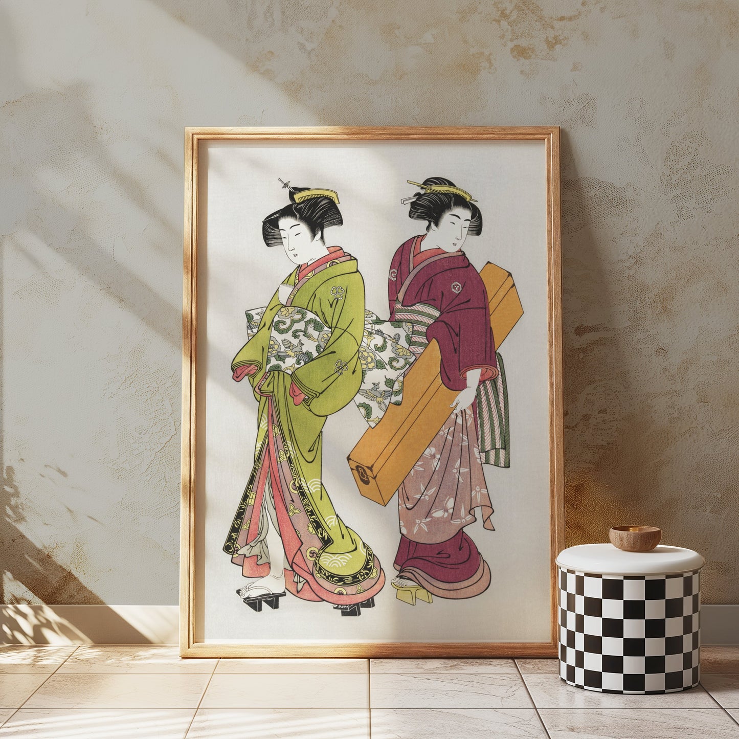 Premium Poster of Traditional Japanese Women Ukiyo-e Art Posters