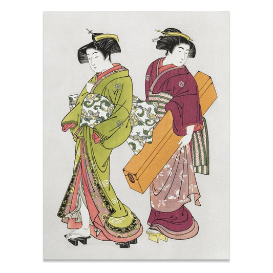 Premium Poster of Traditional Japanese Women Ukiyo-e Art Posters