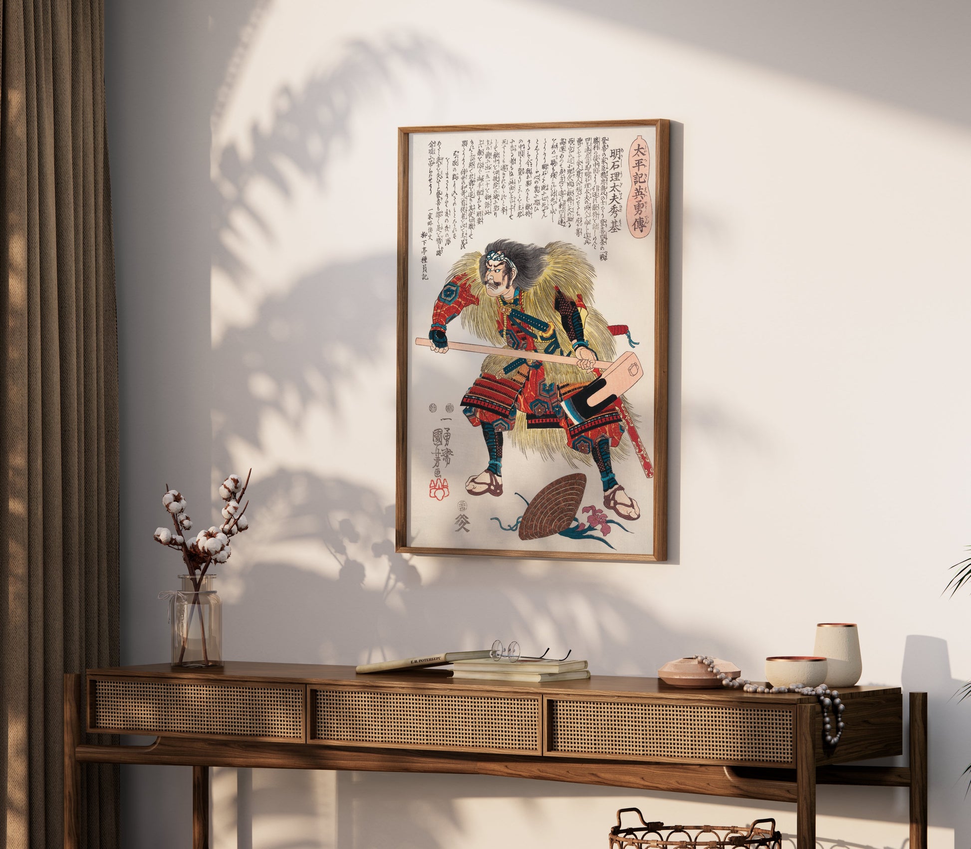 Premium Poster of Traditional Samurai Warrior Ukiyo-e Art Posters