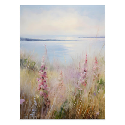 Premium Poster of Tranquil Landscape Serenity Coastal Scene Posters