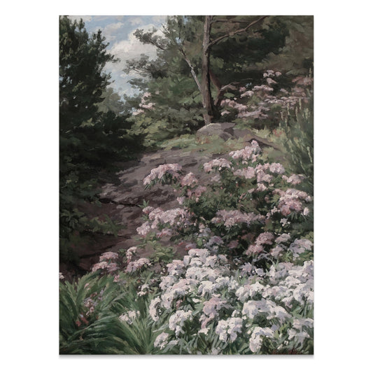 Premium Poster of Tranquil Scenic Garden Nature Themed Art Print Posters