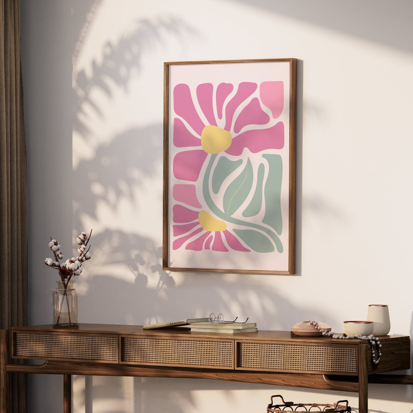 Premium Poster of Unique Abstract Floral Design Art Posters
