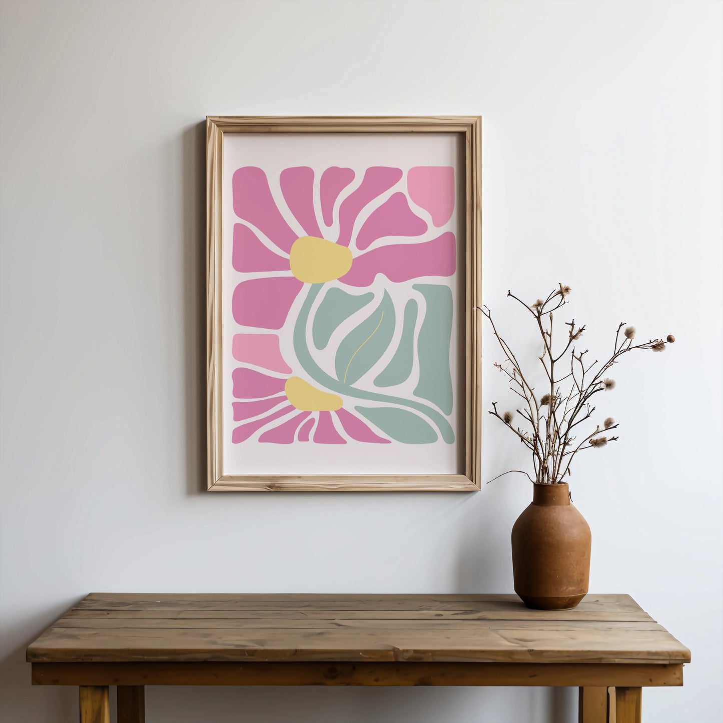 Premium Poster of Unique Abstract Floral Design Art Posters