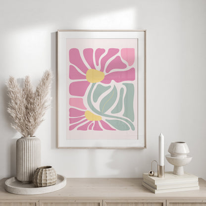 Premium Poster of Unique Abstract Floral Design Art Posters