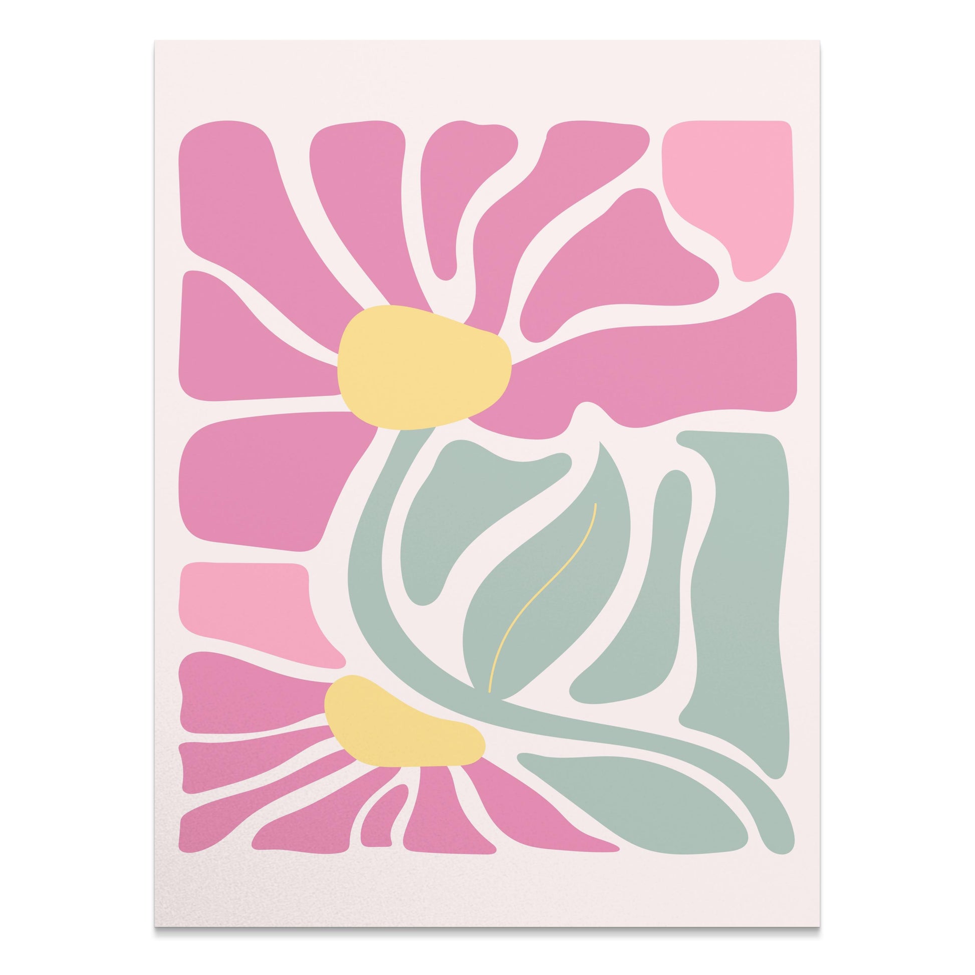 Premium Poster of Unique Abstract Floral Design Art Posters