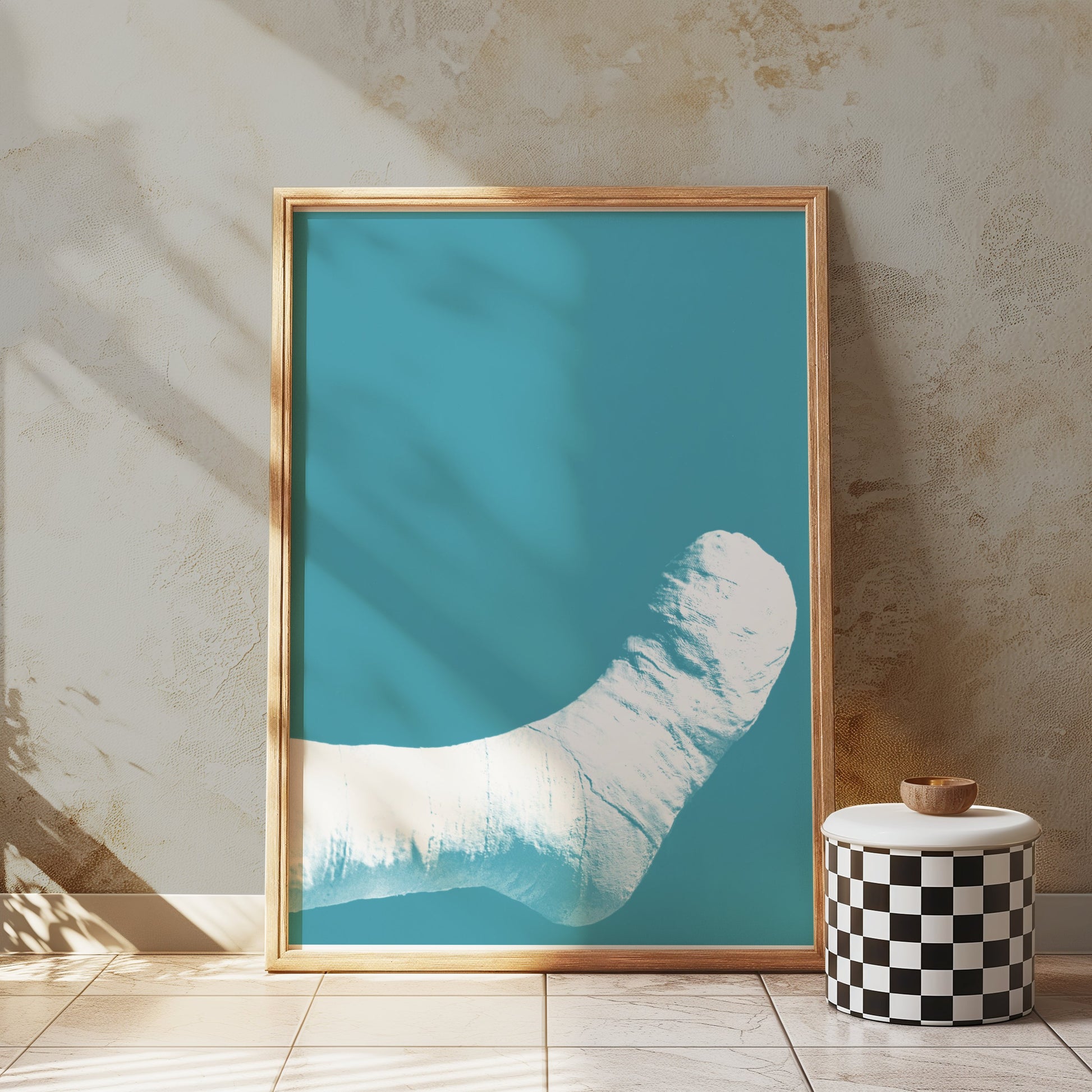 Premium Poster of Unique Artistic Cast Foot Design Posters