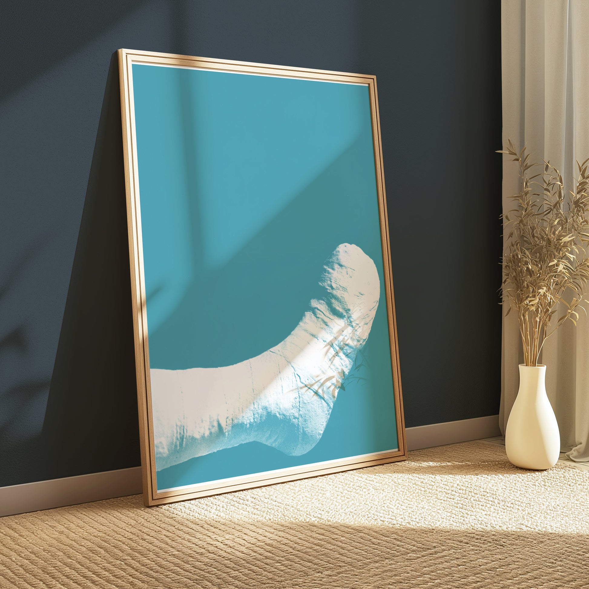 Premium Poster of Unique Artistic Cast Foot Design Posters