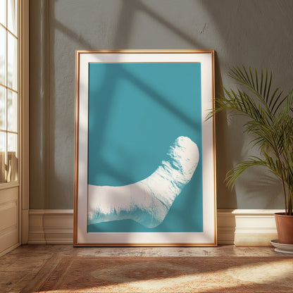 Premium Poster of Unique Artistic Cast Foot Design Posters