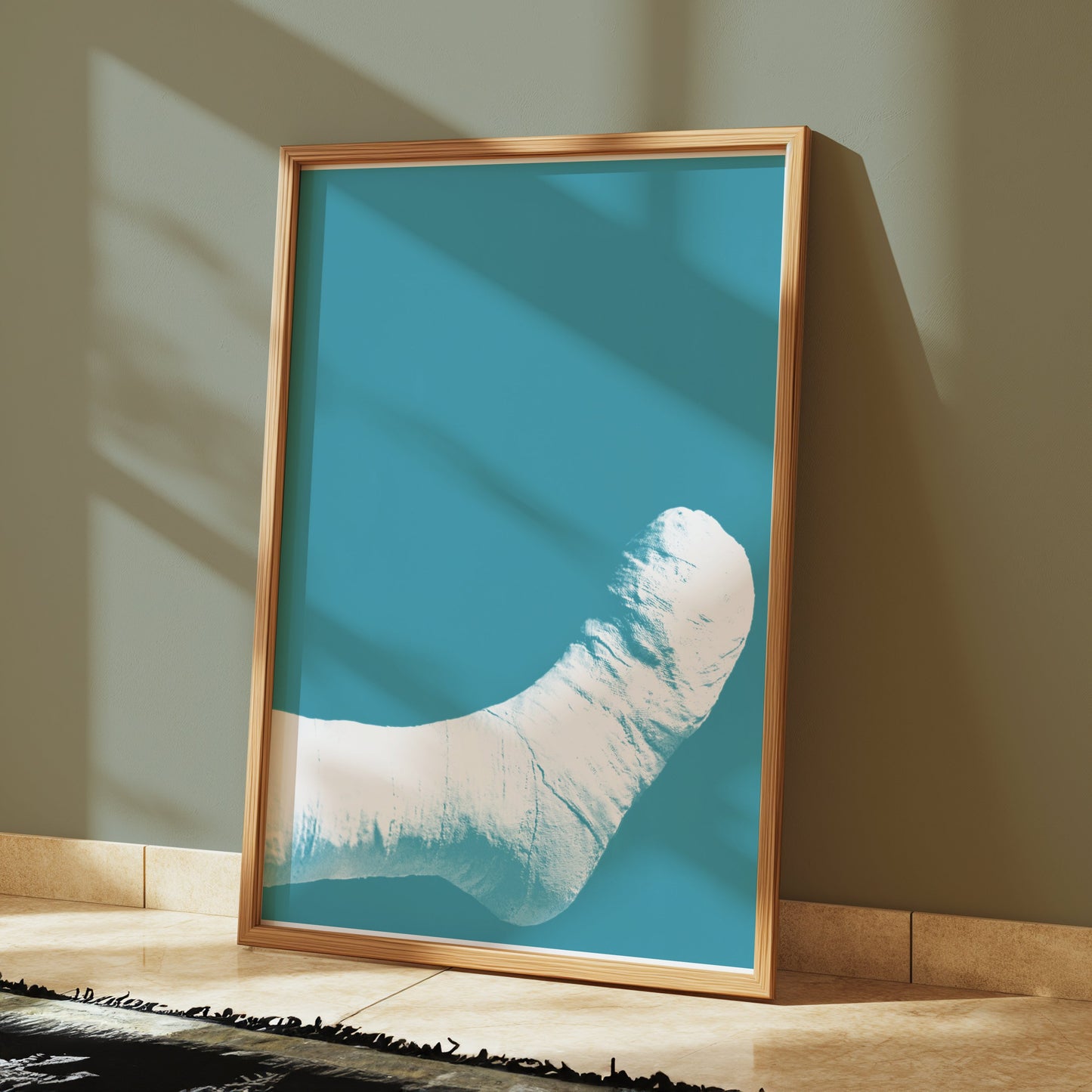 Premium Poster of Unique Artistic Cast Foot Design Posters