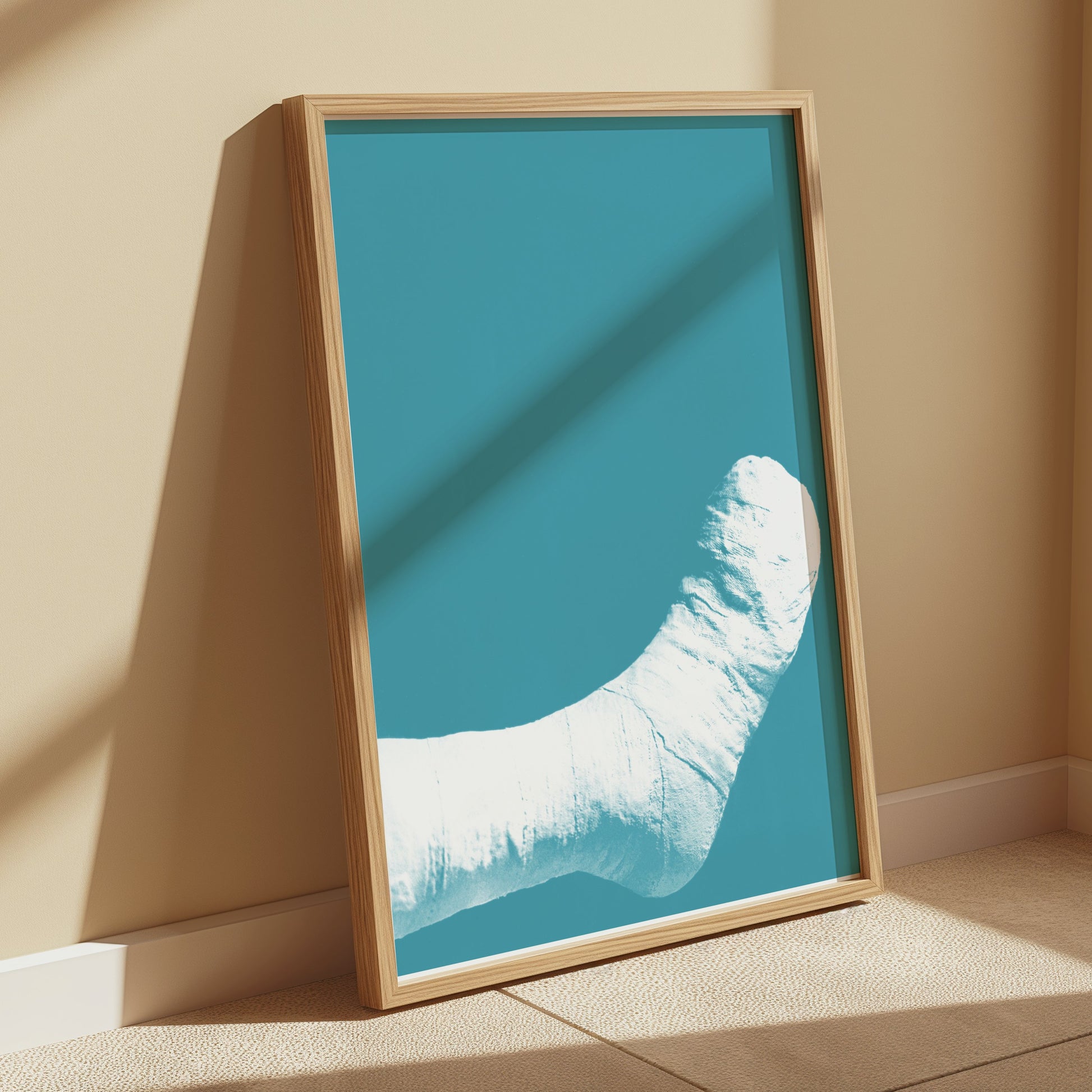 Premium Poster of Unique Artistic Cast Foot Design Posters