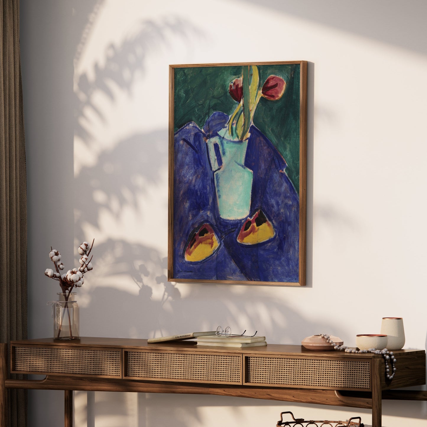 Premium Poster of Unique Colorful Abstract Still Life Floral Art Posters