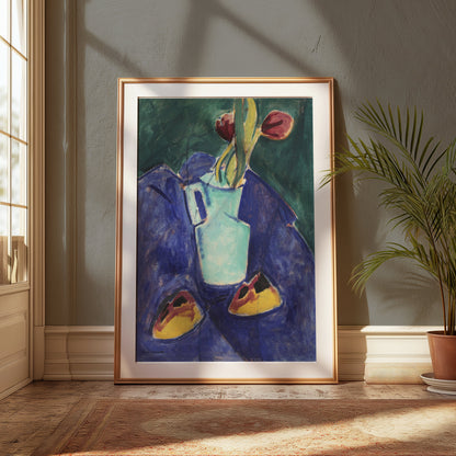 Premium Poster of Unique Colorful Abstract Still Life Floral Art Posters