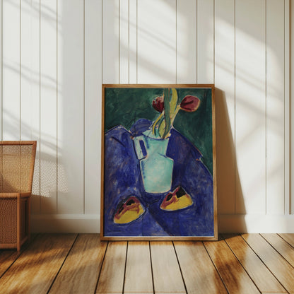 Premium Poster of Unique Colorful Abstract Still Life Floral Art Posters