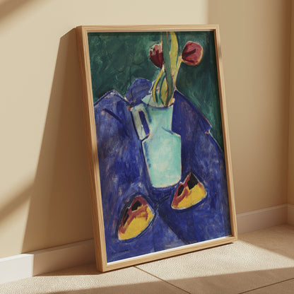 Premium Poster of Unique Colorful Abstract Still Life Floral Art Posters