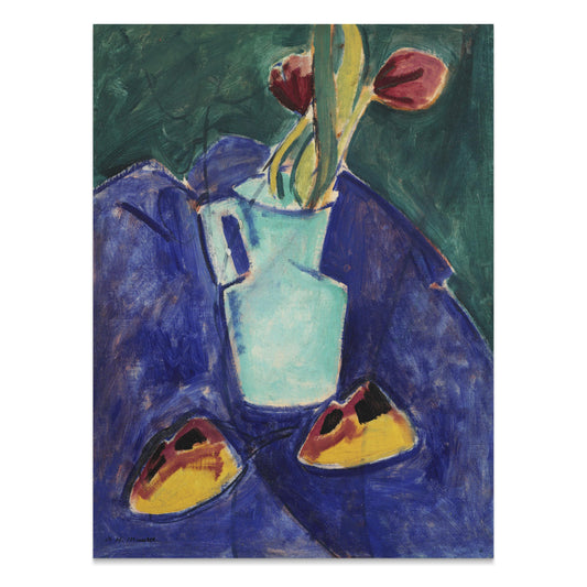 Premium Poster of Unique Colorful Abstract Still Life Floral Art Posters