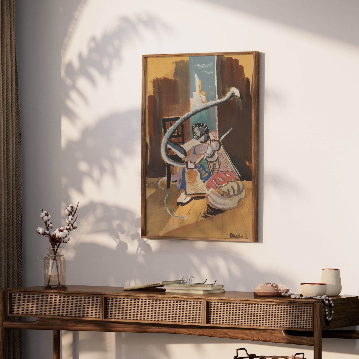 Premium Poster of Vibrant Art Print Captivating Abstract Design Posters