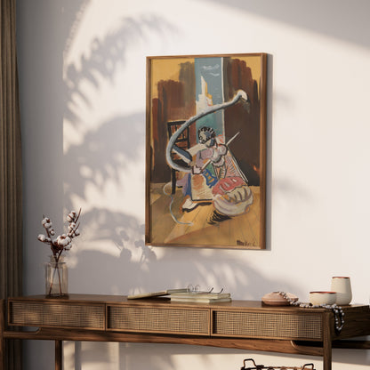 Premium Poster of Vibrant Art Print Captivating Abstract Design Posters