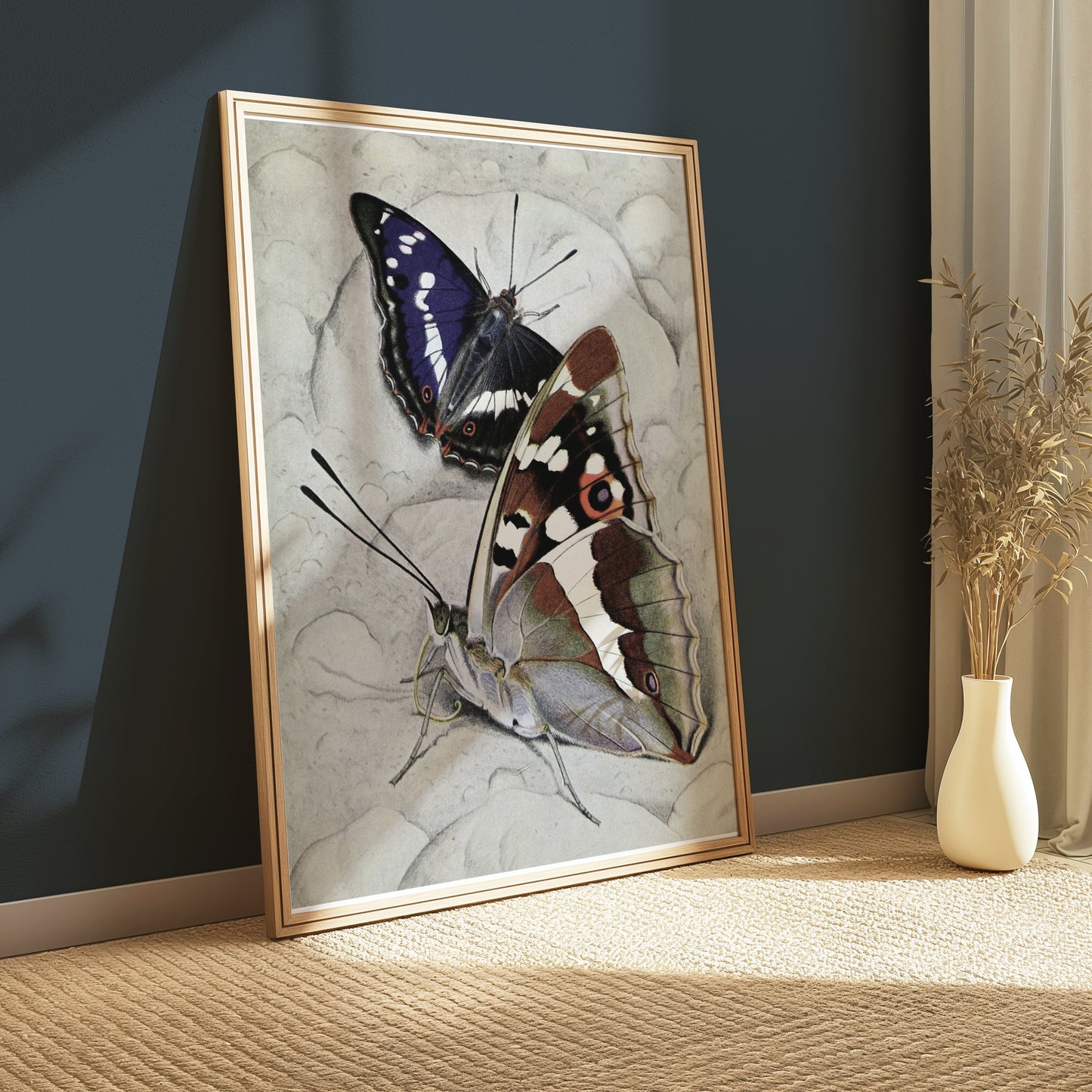 Premium Poster of Vibrant Butterfly Illustration Wall Art Decor Posters