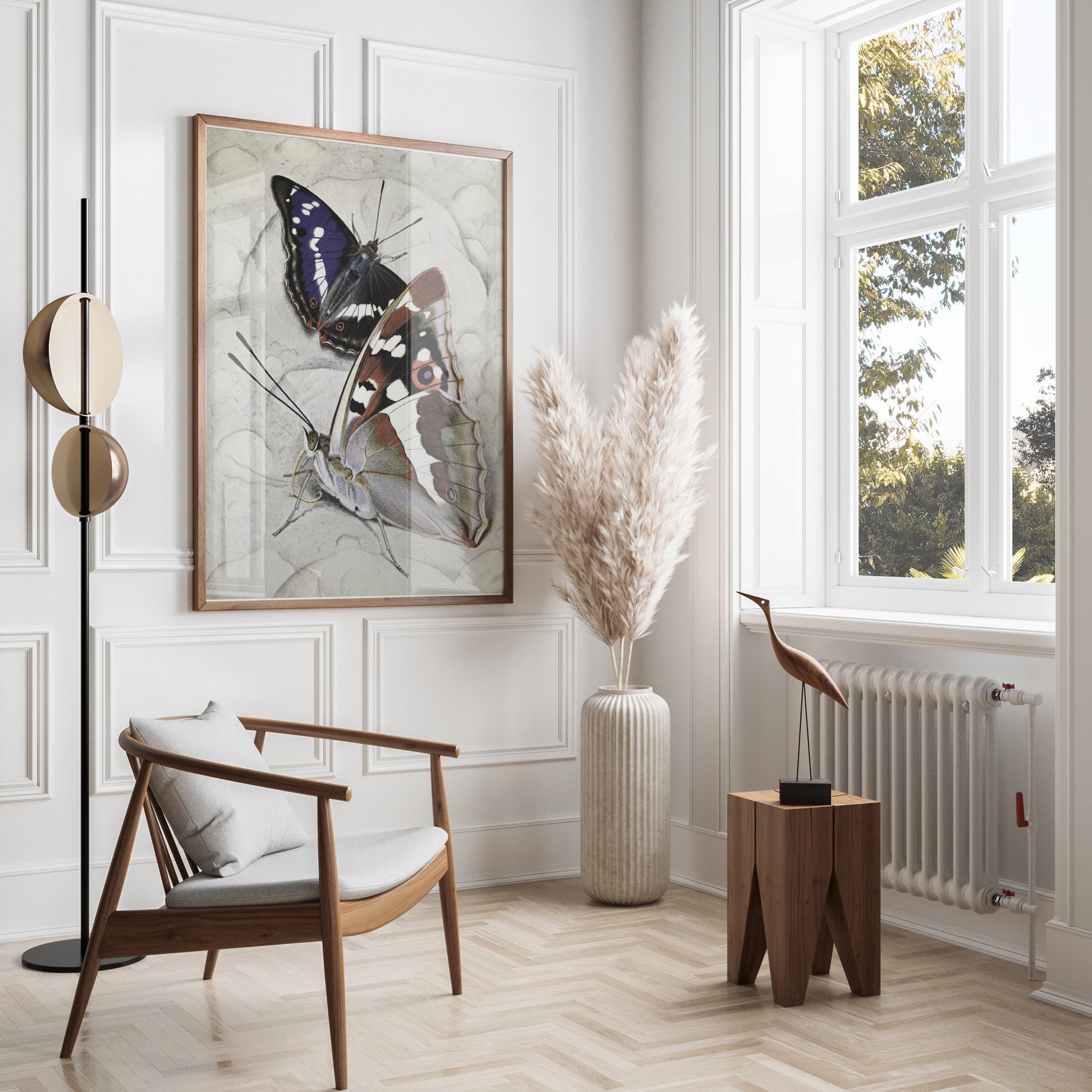 Premium Poster of Vibrant Butterfly Illustration Wall Art Decor Posters