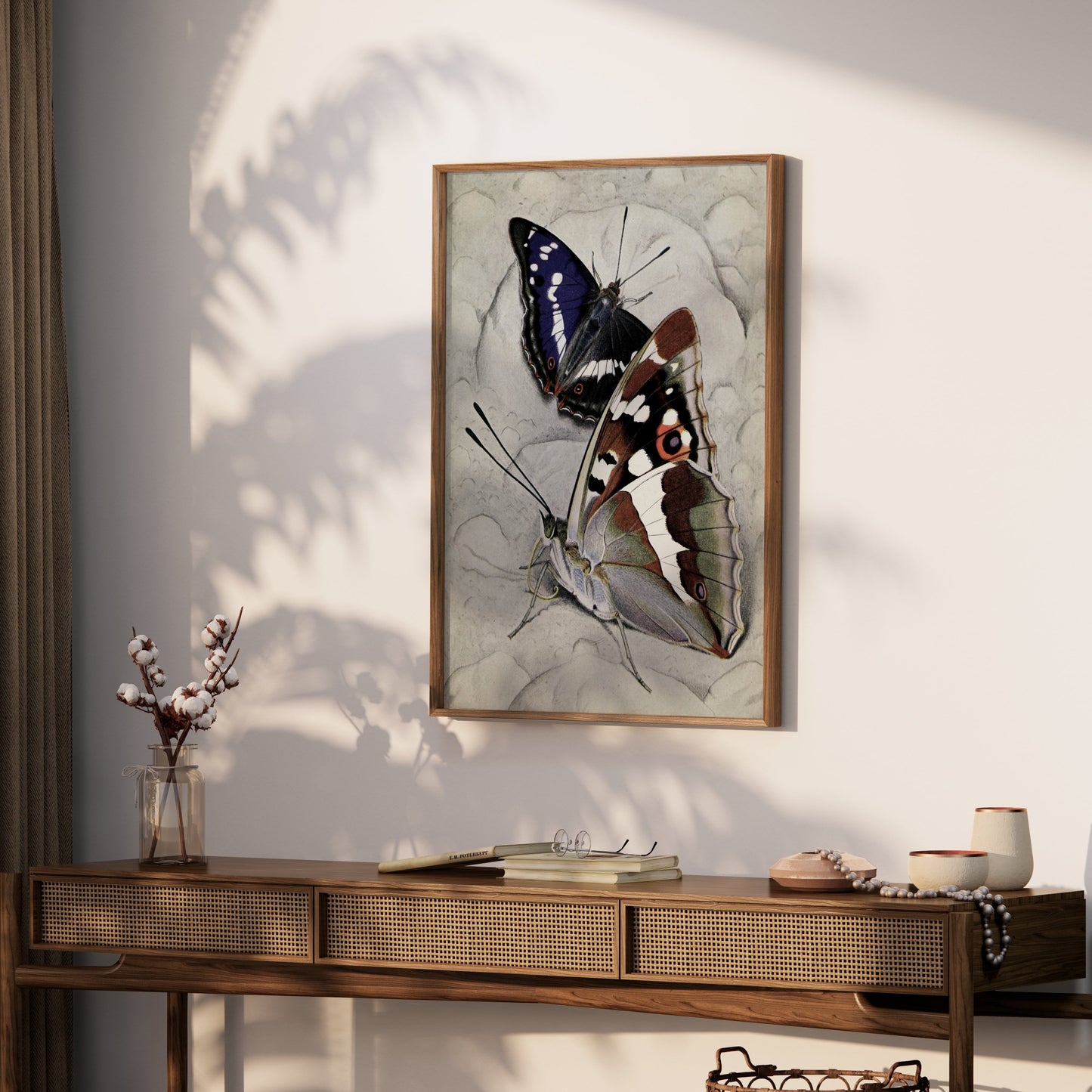 Premium Poster of Vibrant Butterfly Illustration Wall Art Decor Posters