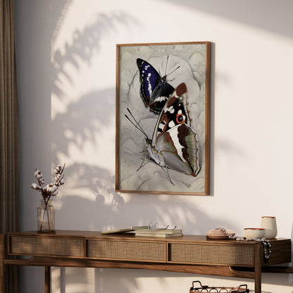 Premium Poster of Vibrant Butterfly Illustration Wall Art Decor Posters