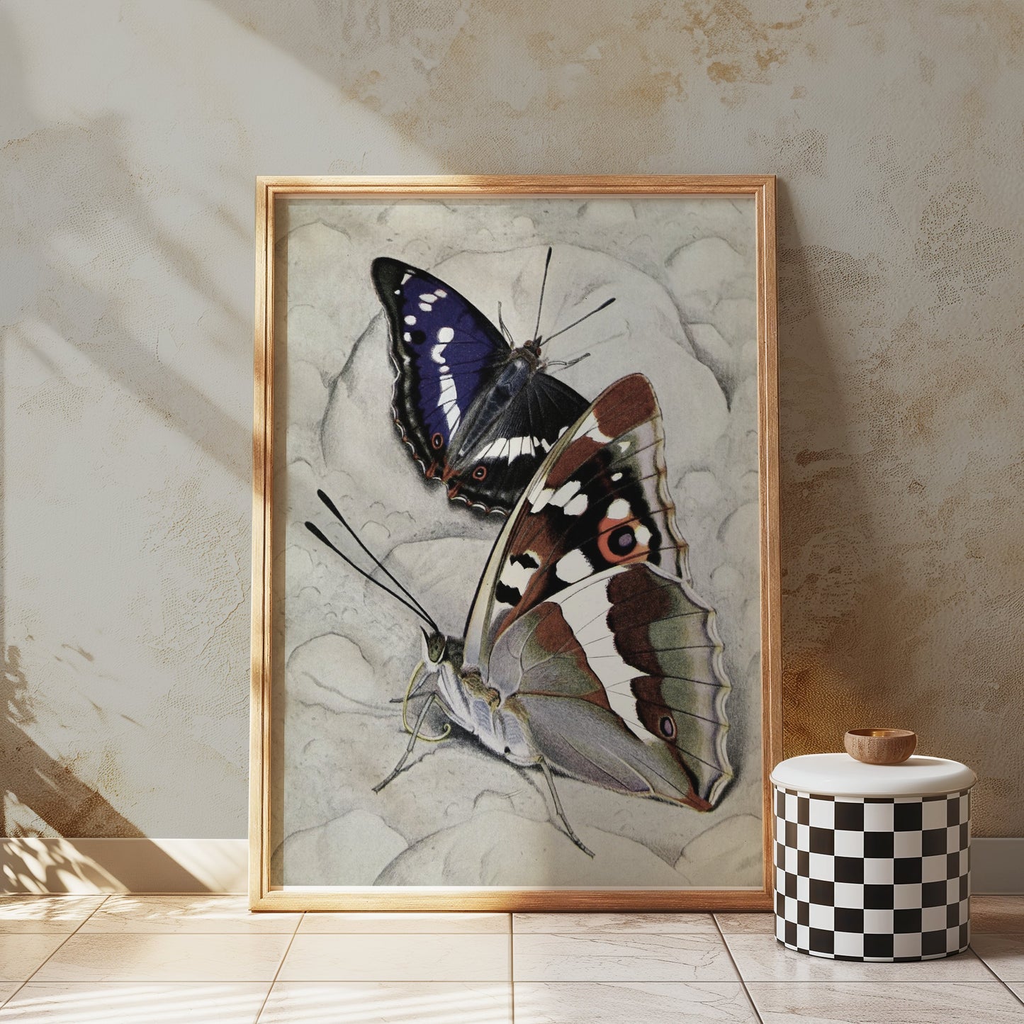 Premium Poster of Vibrant Butterfly Illustration Wall Art Decor Posters