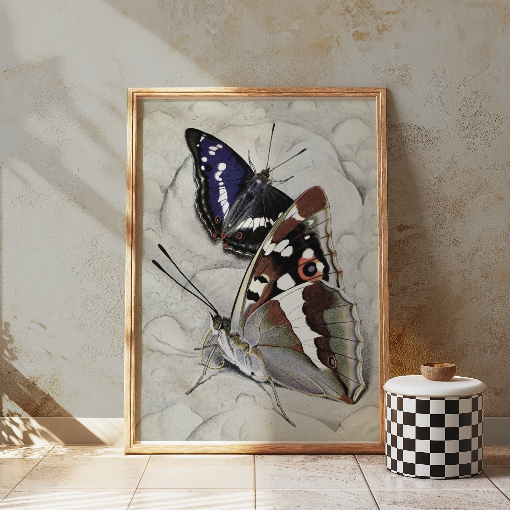 Premium Poster of Vibrant Butterfly Illustration Wall Art Decor Posters