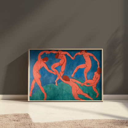 Premium Poster of Vibrant Dance Artwork Matisse Inspired Art Posters