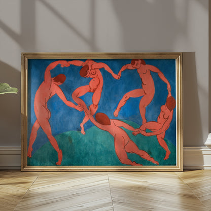 Premium Poster of Vibrant Dance Artwork Matisse Inspired Art Posters