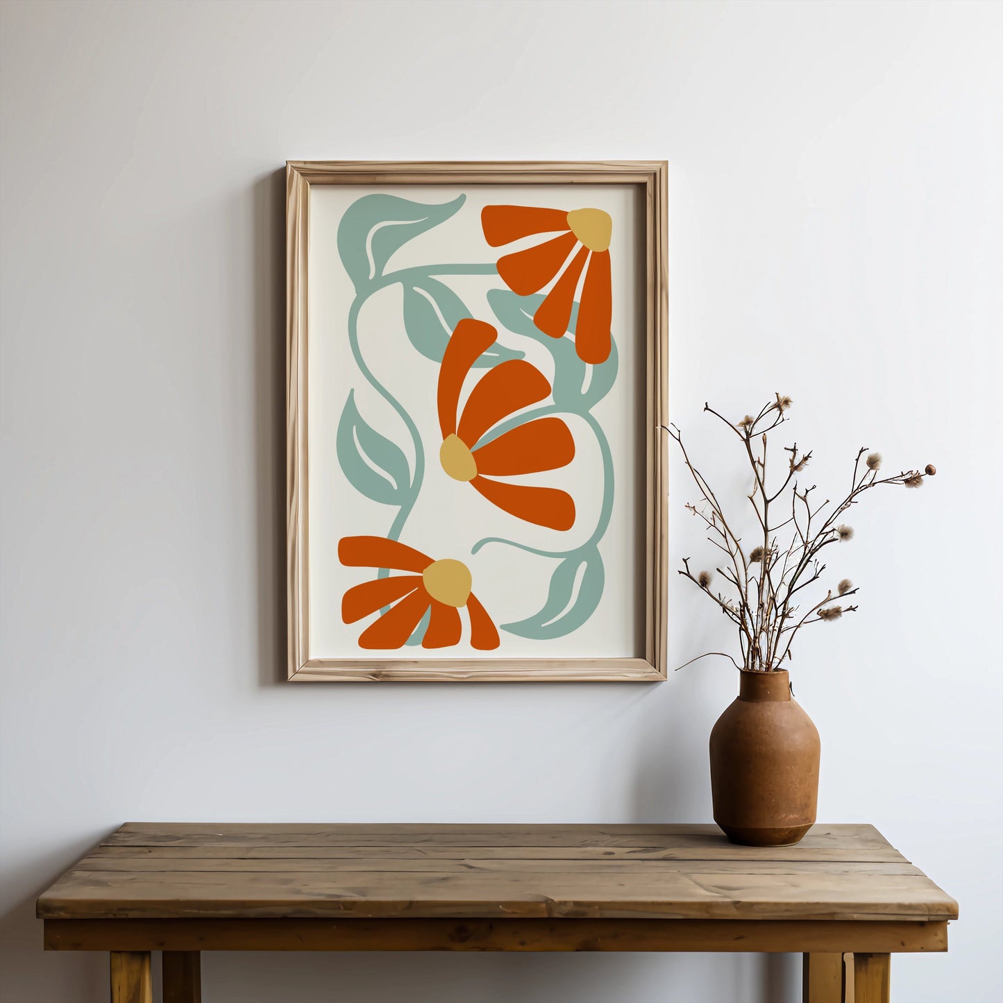 Premium Poster of Vibrant Floral Design Posters