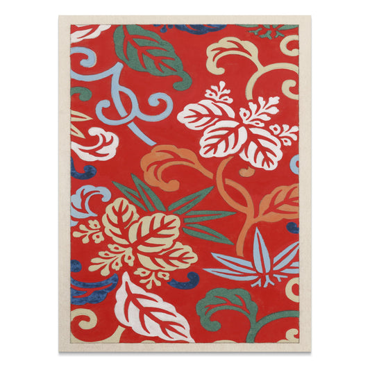 Premium Poster of Vibrant Floral Pattern Design Decorative Wall Posters