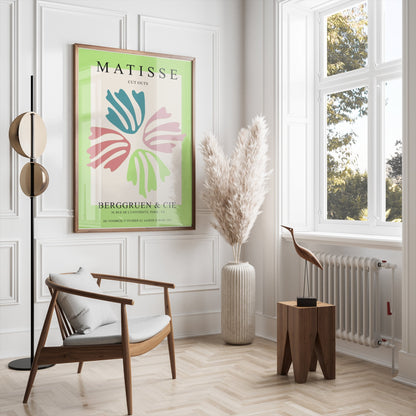 Premium Poster of Vibrant Matisse Cut Outs Berggruen Art Exhibition Posters