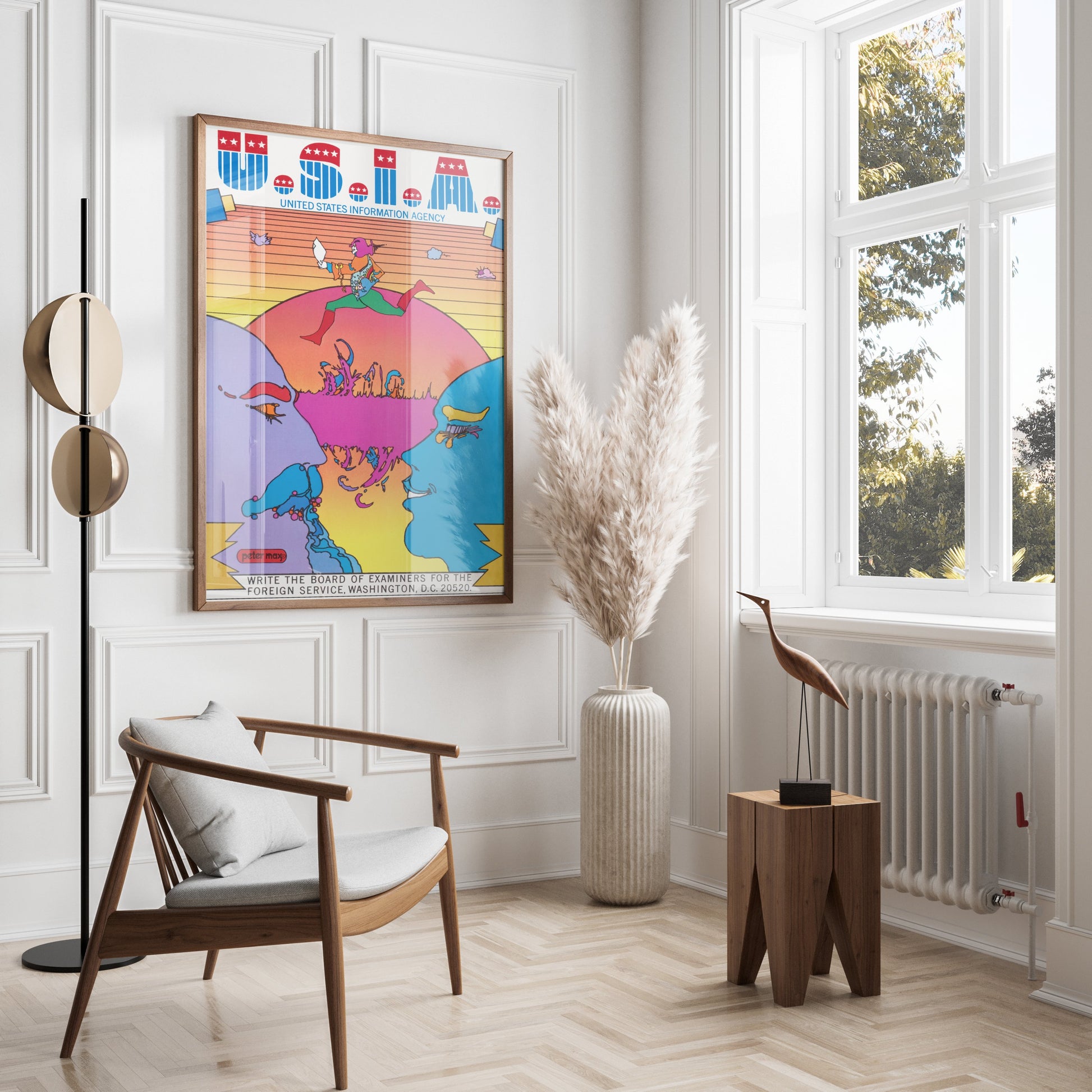 Premium Poster of Vibrant United States Information Agency Art Posters
