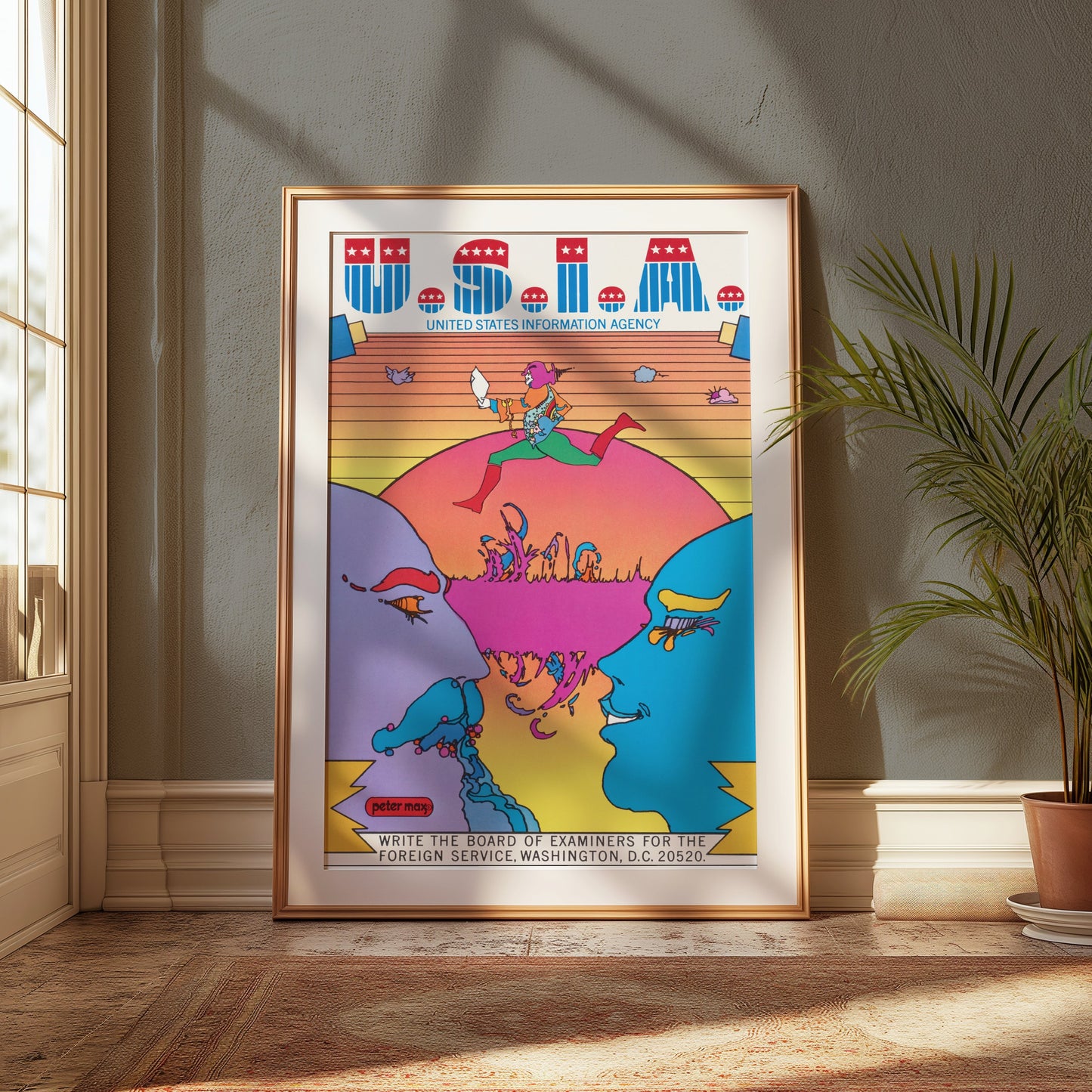 Premium Poster of Vibrant United States Information Agency Art Posters