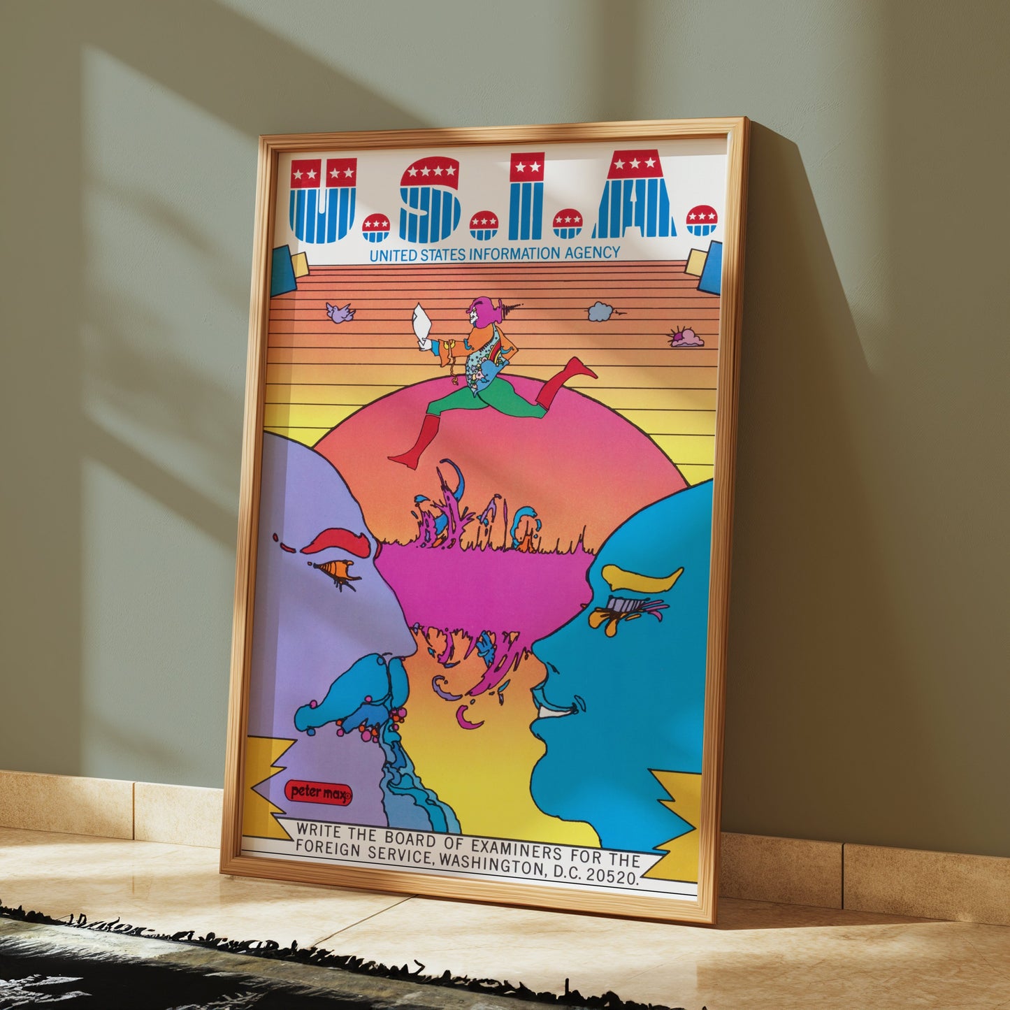Premium Poster of Vibrant United States Information Agency Art Posters